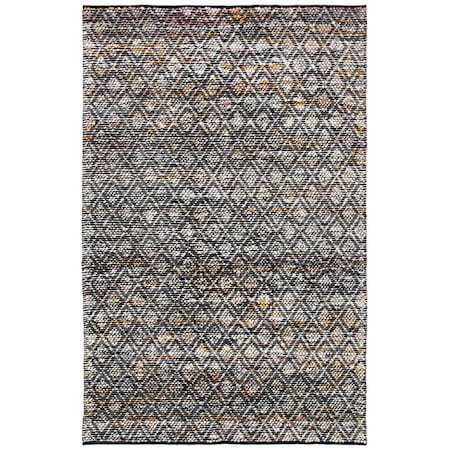 Safavieh 4 x 6 ft. Natura Hand Woven Rectangle Area Rug Ivory & Black NAT615Z-4